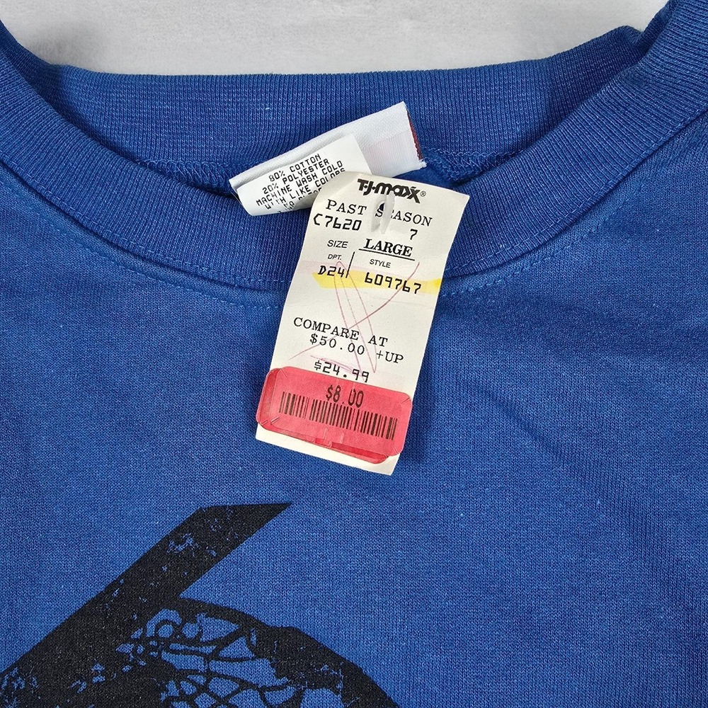 Reebok Vintage Shaq Dunk‎ #32 Men's Size Large Blue Sweatshirt New - Picture 4 of 9